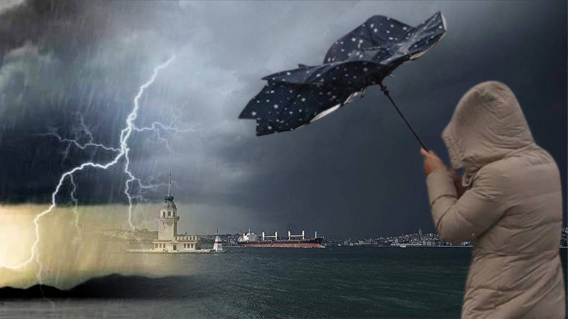 Meteoroloji'den Peş Peşe Uyarılar! Sıcaklıklar Düşüyor, Sağanak ve Fırtına Vuracak