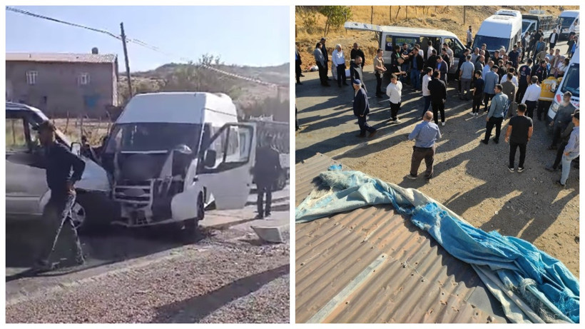 Siirt Pervari’de Kaza: 11 Öğretmen Hafif Yaralandı