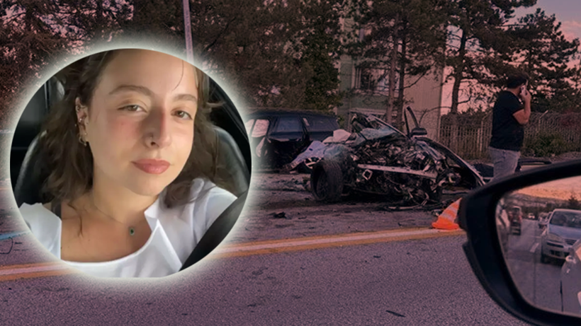 İkiye Bölünen Otomobil Üniversiteli Gamze'ye Mezar Oldu, Sürücünün Durumu ise Kritik