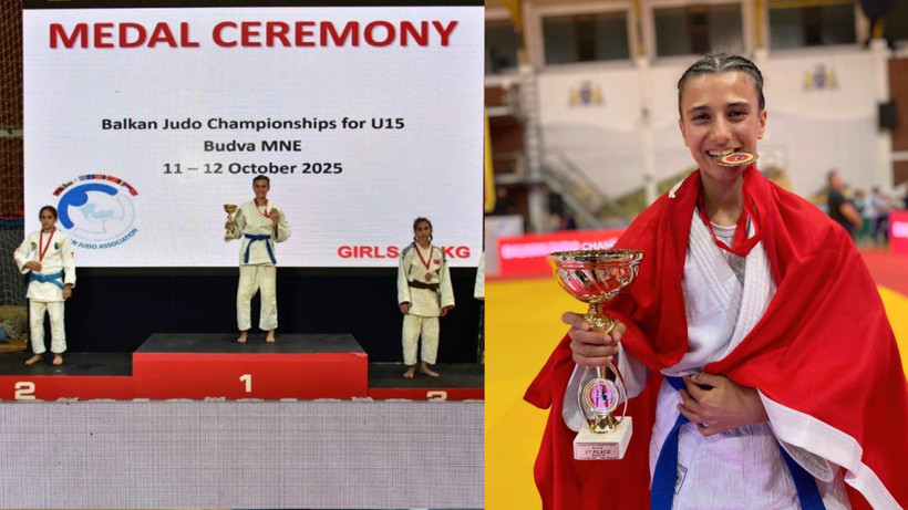 Milli Judocu Rabia Tekin, Balkan Şampiyonu Oldu