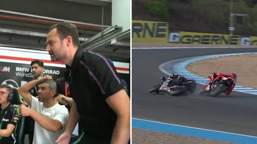 Hazımsız Nicolo Bulega! Toprak Razgatlıoğlu'na Bilerek Çarptı, İşte O Kaza Görüntüleri...