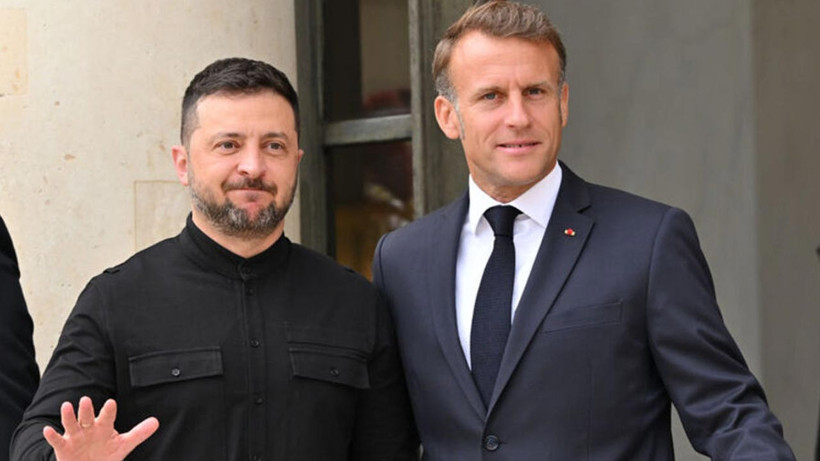Kritik Zirvede Zelenskiy'den Macron'a 'Baskı' Talebi