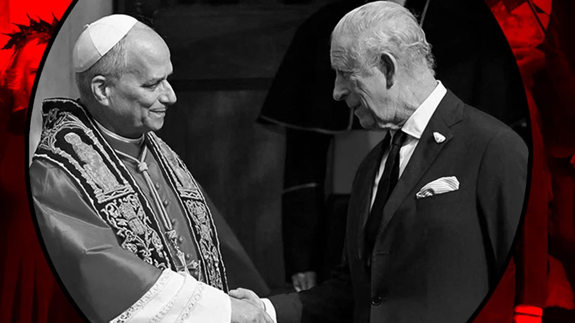 500 Yıl Sonra Bir İlk! Vatikan'da Tarihi Görüntüler: İngiliz Kralı, Papa İle Dua Etti