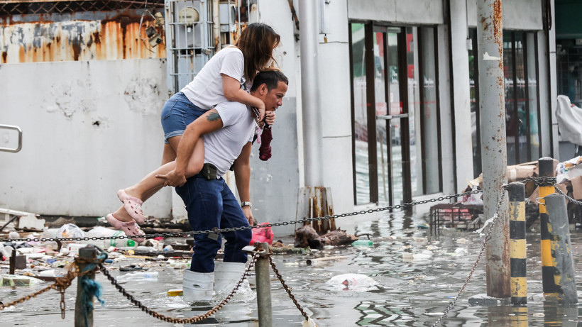 Filipinler Çifte Felaketin Pençesinde! Bilanço Katlanıyor