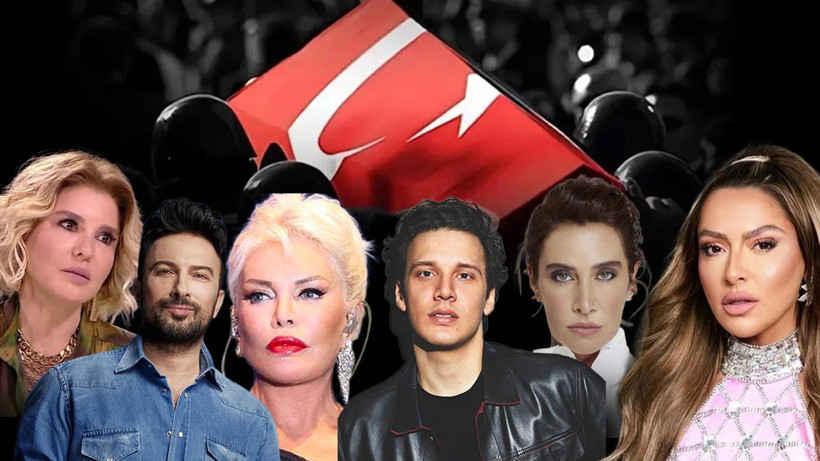 Tarkan, Ajda Pekkan, Hadise, Edis... Türkiye Tek Yürek Oldu! Ünlü İsimlerden Şehitlerimiz İçin Taziye Mesajları