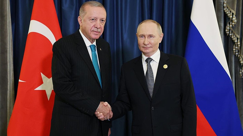 Cumhurbaşkanı Erdoğan, Putin'le Telefonda Görüştü