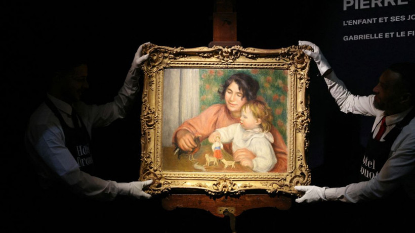 Daha Önce Hiç Bilinmiyordu: Fransız Ressam Renoir'ın Tablosu 1,8 milyon Euroya Satıldı
