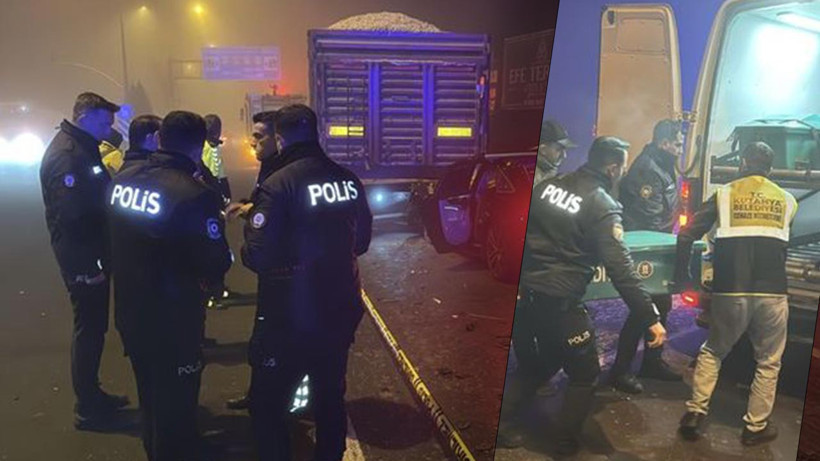 Yoğun Siste Can Pazarı: Otomobil TIR’a Çarptı, 4 Ölü