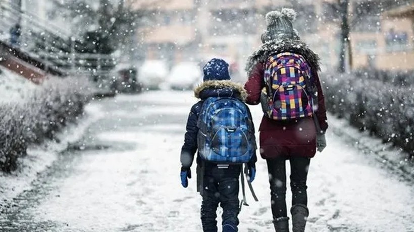 Eğitime Kar Engeli, Hangi İllerde Okullar Tatil? - Resim : 1