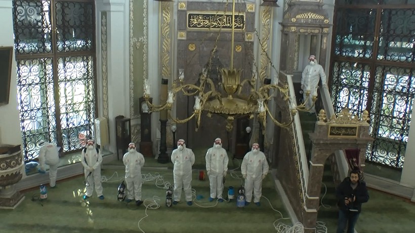 Ramazan’ın Gözbebeği Yarın Ziyarete Açılacak, Hırka-i Şerif Camii’de Gül Kokulu Hazırlık - Resim : 1