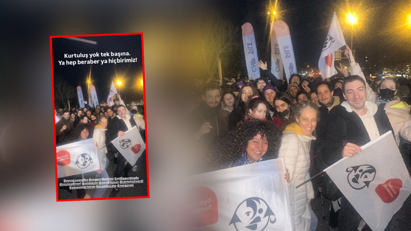 Şakir Paşa Ailesinin Cevat'ı Cem Yiğit Üzümoğlu'ndan 'Saraçhane' Nöbeti... Tek Cümlesiyle Sosyal Medyayı Salladı - Resim : 2