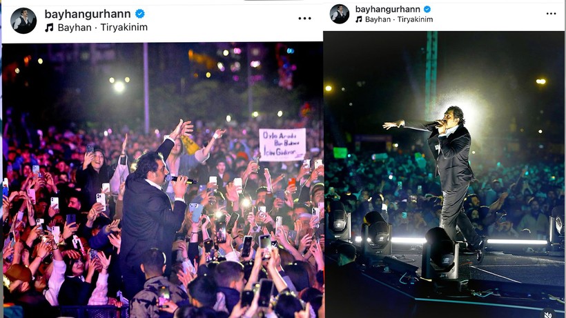 Popstar Türkiye'nin Yıldızı Bayhan'ın Konserinde İzdiham Yaşandı, Hayranları Alana Sığmadı - Resim : 1