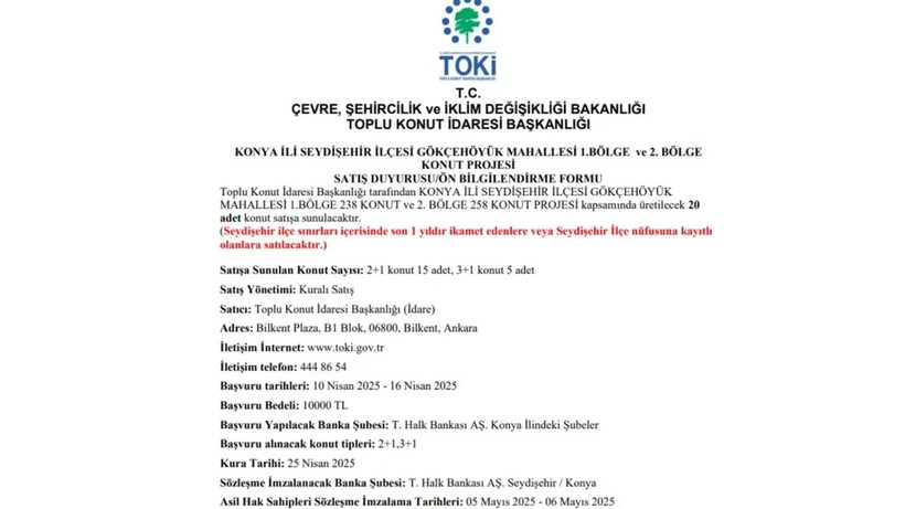 TOKİ Düğmeye Bastı! Aylık 12 Bin Lira Veren Tapuyu Eline Alacak - Resim: 3