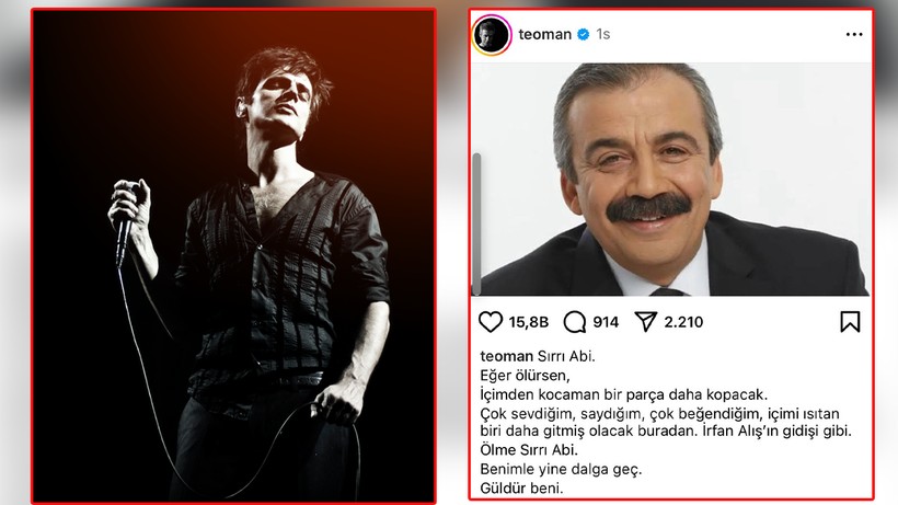 Teoman Sırrı Süreyya Önder’e Seslendi: 'Ölme Abi, Ölürsen İçimde Bir Parça Daha Kopacak' - Resim : 3