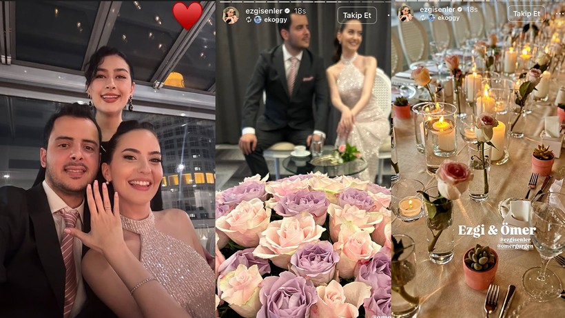 Ünlü Oyuncu Ezgi Şenler, Sevgilisi Ömer Gürgen ile Nişanlandı, Fotoğraflarına Beğeni Yağdı - Resim : 1