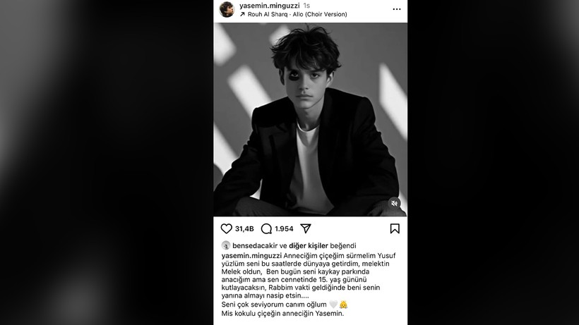 Ahmet Mattia Minguzzi’nin Annesinden Yürek Yakan İstek! Oğlunun Doğum Gününde Tek Bir Şey Diledi - Resim : 3