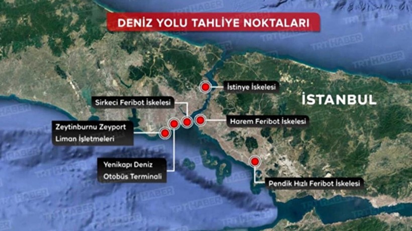 İstanbul İçin Tahliye Planı Açıklandı: 23 Nokta Belli Oldu, İşte AFAD'ın İstanbul Planı - Resim : 1