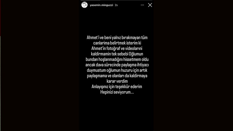 Ahmet Mattia Minguzzi’nin Annesi Sürpriz Kararının Sebebini Açıkladı, Bir Gecede Sildi - Resim : 3