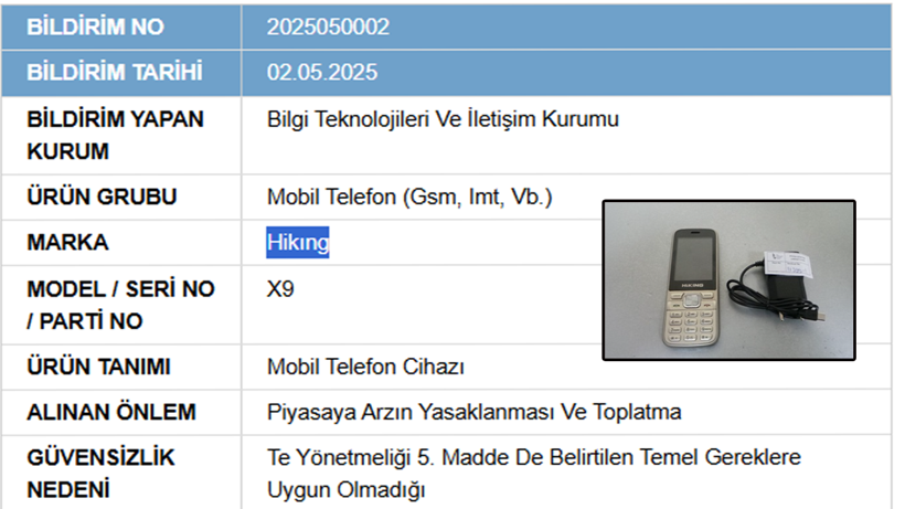 4 Cep Telefonu Modeli Yasaklandı! Piyasadan Toplatılıyor... Skandal Gıdalardan Teknolojiye Sıçradı - Resim : 2