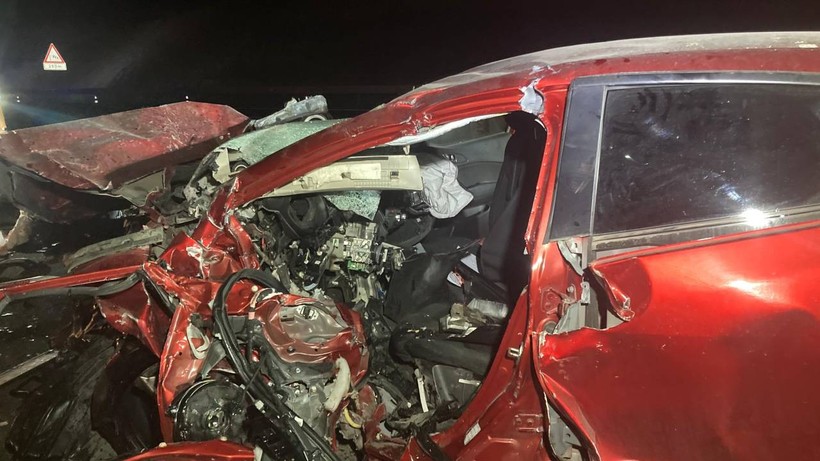 Ankara'da Katliam Gibi Kaza! İki Araç da Hurdaya Döndü: 4 Ölü, 1 Yaralı - Resim : 1