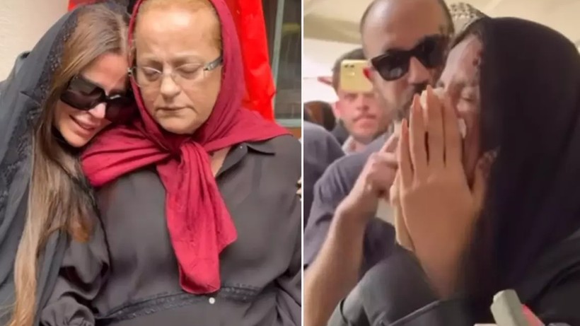Simge Sağın'dan Ablasına Acı Veda! Tabutuna Sarılıp Hüngür Hüngür Ağladı - Resim : 3