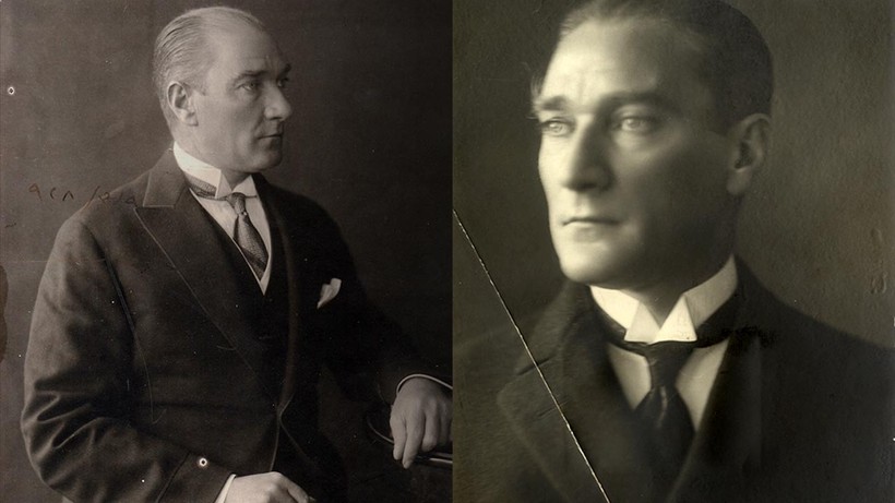 Atatürk'ün Stüdyo Fotoğraf Çekiminde, Videosu da Olduğu Ortaya Çıktı! Bilinmeyen Kareler, Eşsiz Görüntüler... - Resim : 1