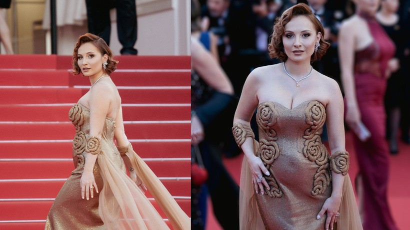 Ünlü Oyuncu Başak Gümülcinelioğlu'ndan Cannes’ta Büyük Sürpriz! Kimse Bilmiyordu, Herkese Duyurdu - Resim : 3