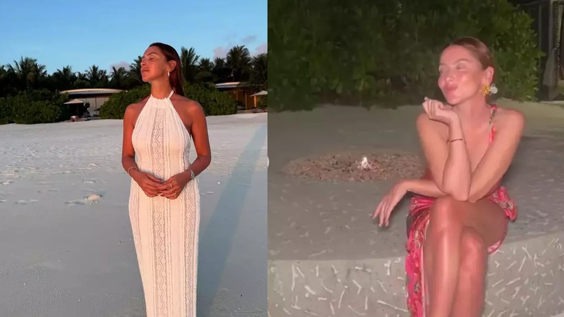 Hadise Maldivler'e Damga Vurdu! Sosyal Medyada Beğeni Butonu Çöktü - Resim : 2