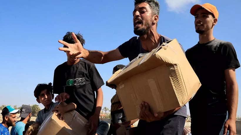 Gazze Yine İsrail’in Kıskacında! Sivillere Korkunç Yardım Tuzağı, Dünya Bu Görüntüyü Konuşuyor - Resim : 5