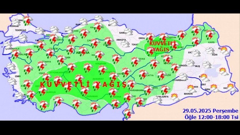 Meteoroloji Uyardı: O İllerde Yağış Alarmı! Yağmur Fena Vuracak - Resim : 2