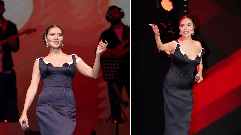 Ebru Yaşar, Antalya’yı Salladı! Bayram Sahnesinde Heyecanlandıran Sürpriz - Resim : 2