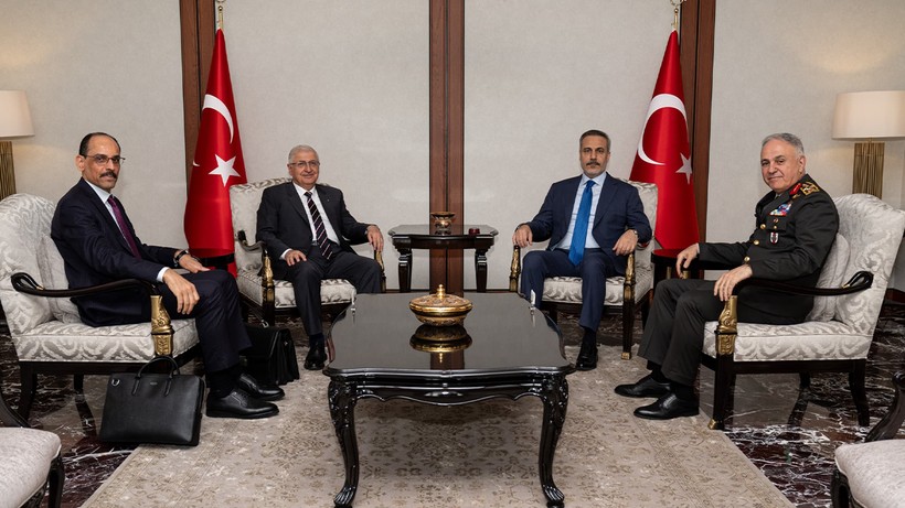 İsrail'in İran'a Saldırıları Sonrasında Ankara'da 4'lü Zirve - Resim : 1
