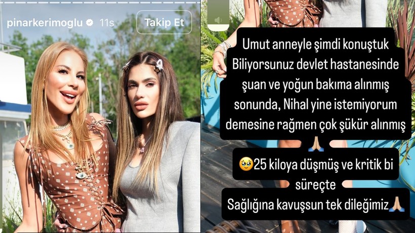 Nihal Candan Yoğun Bakıma Kaldırıldı! Yakın Arkadaşı Duyurdu: '25 Kiloya Düştü, Durumu Kritik' - Resim : 2