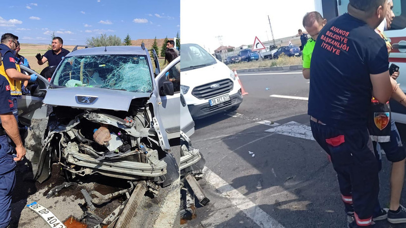 Nevşehir’de Feci Kaza! 11 Kişi Yaralandı - Resim : 1