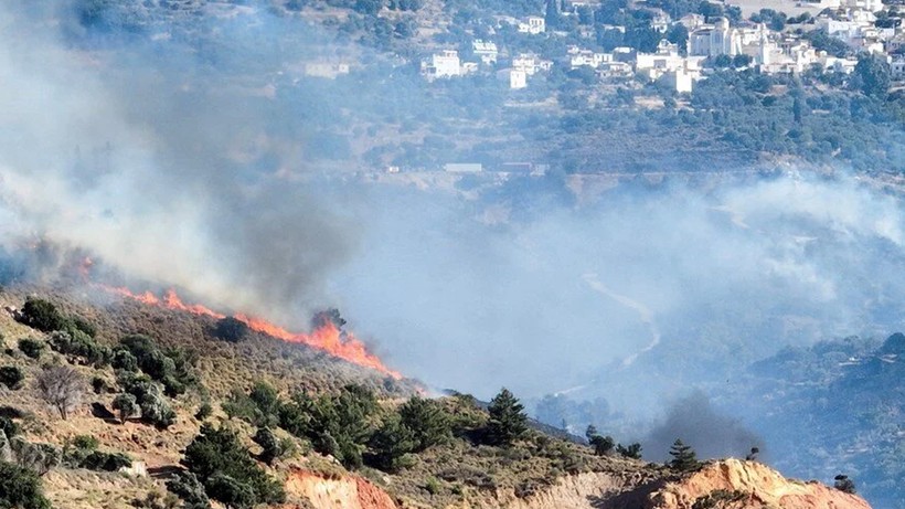 Yunanistan'da Ohal İlan Edilen Felakette Yeni Gelişme! Büyük Yangın Kontrol Altına Alındı - Resim : 2