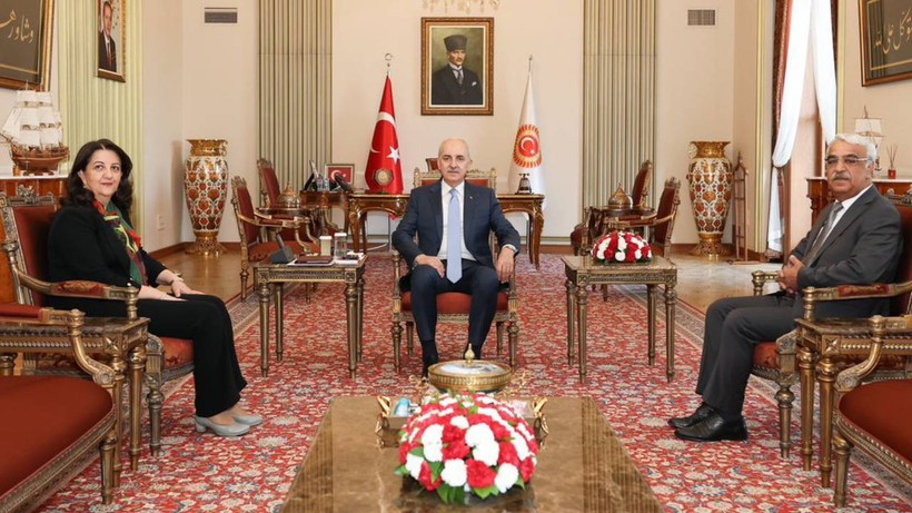DEM Parti'den Numan Kurtulmuş'a Ziyaret - Resim : 2