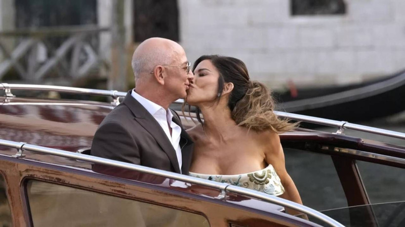 Venedik'te Yılın Düğünü: Jeff Bezos ve Lauren Sanchez Evlendi - Resim: 1