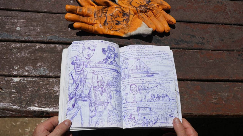 Böyle Yetenek Kimsede Yok! Güneşi Adeta Kalem Gibi Kullanıyor... Temizlik İşçisi Eserleriyle Şaşkına Çeviriyor... - Resim: 6