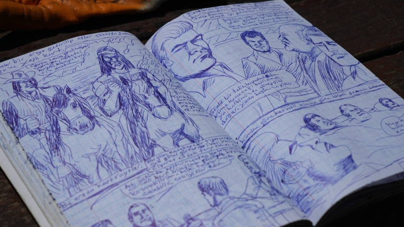 Böyle Yetenek Kimsede Yok! Güneşi Adeta Kalem Gibi Kullanıyor... Temizlik İşçisi Eserleriyle Şaşkına Çeviriyor... - Resim: 5