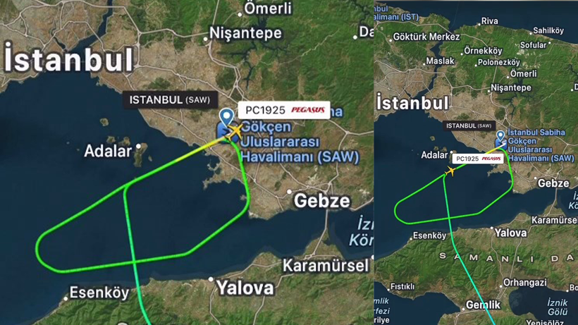 Sabiha Gökçen Havalimanı'nda 'Tavşan' Alarmı! Uçak Piste İnemeyince Ortalık Birbirine Girdi - Resim : 3