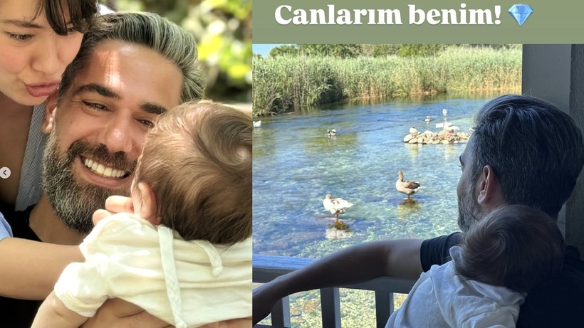 Neslihan Atagül’den Oğlu ile Aylar Sonra Yeni Poz! Aziz Bebek Herkesin Yıldızı Oldu - Resim : 2