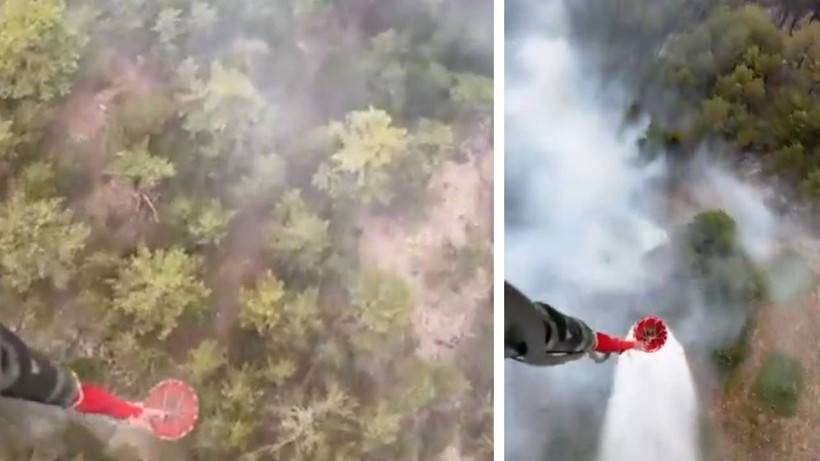 Konya-Isparta Sınırında Alev Alarmı! Yangın Köylerin Kapısına Dayandı - Resim : 4