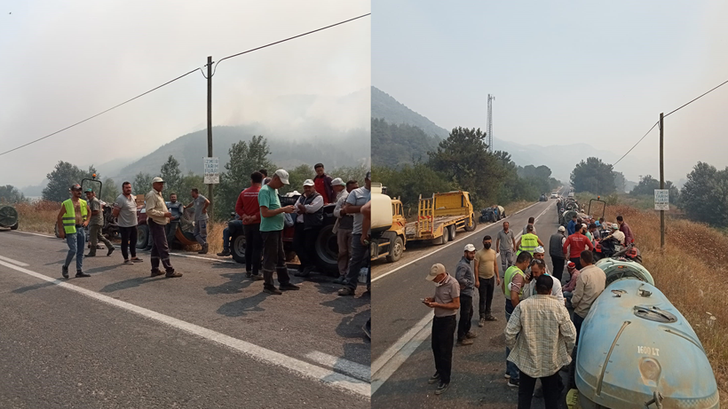 Bilecik’te İznikli Çiftçilerden Hayat Konvoyu! Traktörlerini Felaketin Ortasına Sürdüler… Zamanla Yarışın Gizli Kahramanları - Resim : 3