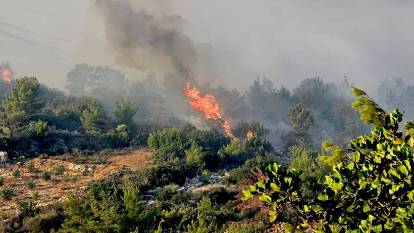 Orman Yangınları Yurdu Sardı! Biri Biterken Diğeri Başlıyor, Alevlerle Amansız Mücadele Gece Gündüz Sürüyor - Resim : 14