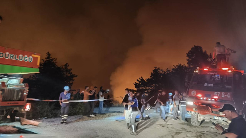 Orman Yangınlarıyla Amansız Mücadele Sürüyor! Bursa ve Karabük Yangınlarında Son Durum - Resim : 10