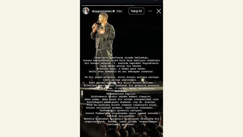 Dünya Starı Justin Timberlake 11 Yıl Sonra İstanbul’a Damga Vurdu! İzdiham, Organizasyona İsyan, Suikast İddiası… Herkes Bu Konseri Konuşuyor - Resim : 5
