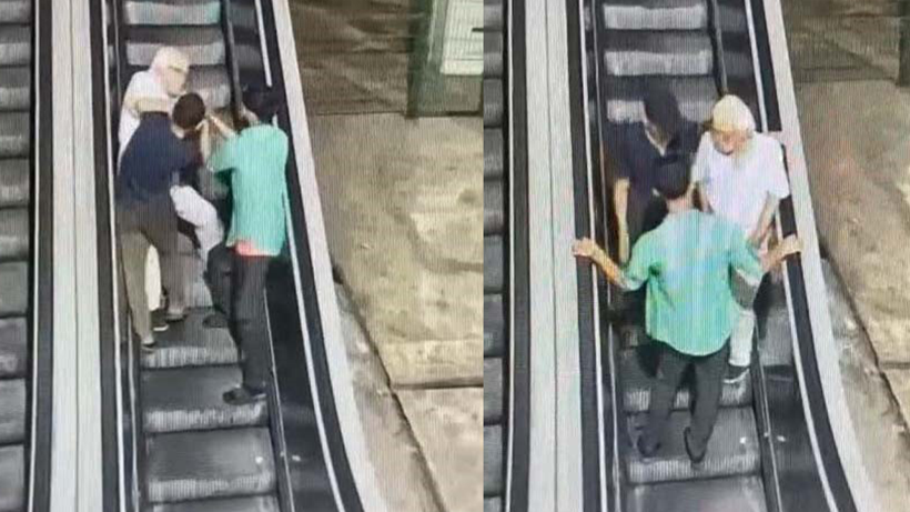 Taksim’de Alt Geçitte Dehşet! Yaşlı Adamı Boğazını Sıkıp Gasp Ettiler - Resim : 1