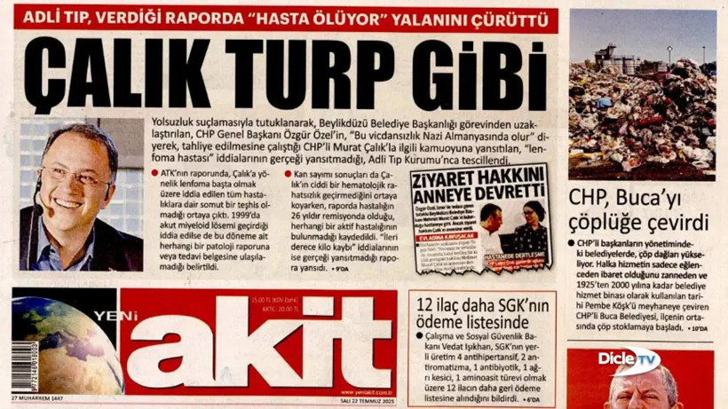 Skandal ‘Murat Çalık’ Manşeti Çileden Çıkardı: Bülent Arınç’tan Yeni Akit’e Zehir Zemberek Sözler - Resim : 1