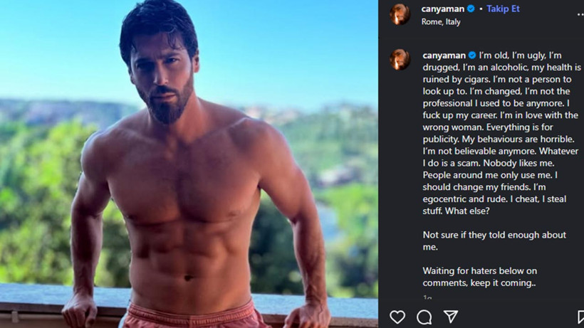 Can Yaman Sessizliğini Bozdu! 'Yanlış Kadına Aşığım' - Resim : 1