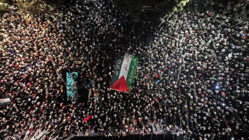 Beyazıt'tan Ayasofya'ya Gazze Yürüyüşü - Resim : 1